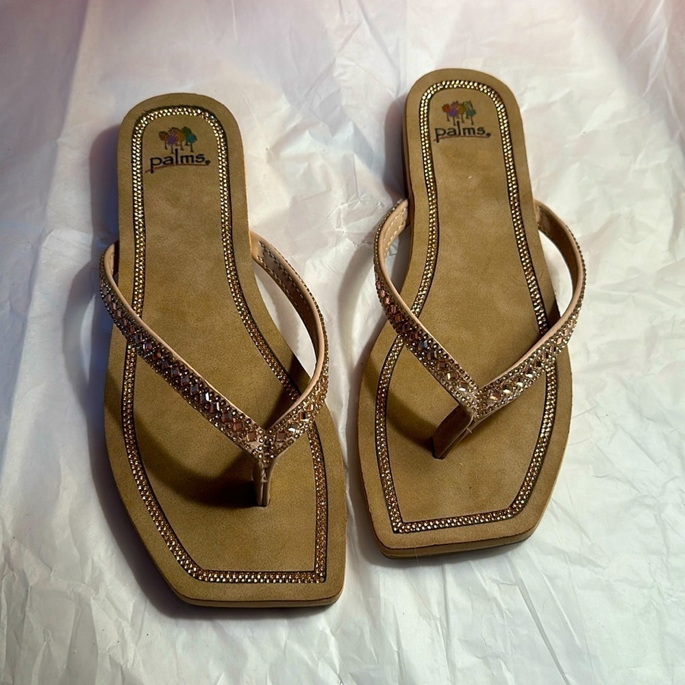 Palms flip flops